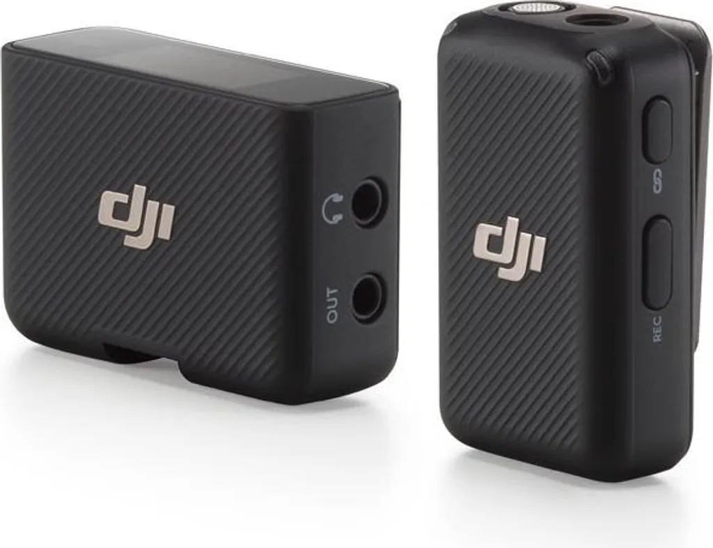 Microphone Cravate sans Fil DJI Mic Système Mono pour Vidéaste et Vlog