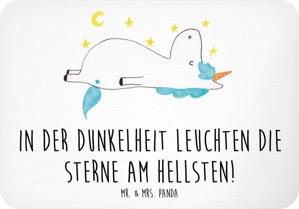 Mr. & Mrs. Panda magnet Angst vor Dunkelheit überwinden - Weiß - Geschenk, Zuversicht, Kühlschrankmagnet, Vertrauem, haftmagnet, Trost, Mut, Lic...