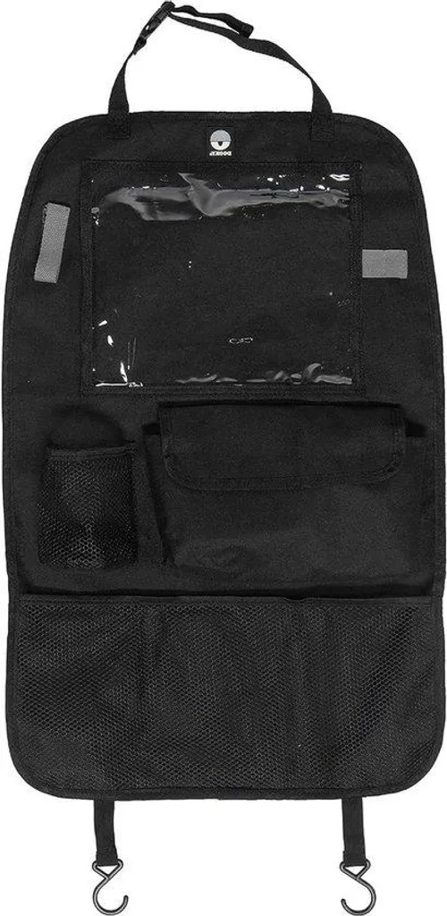 Protection de siège auto pour enfant avec organisateur noir intégré