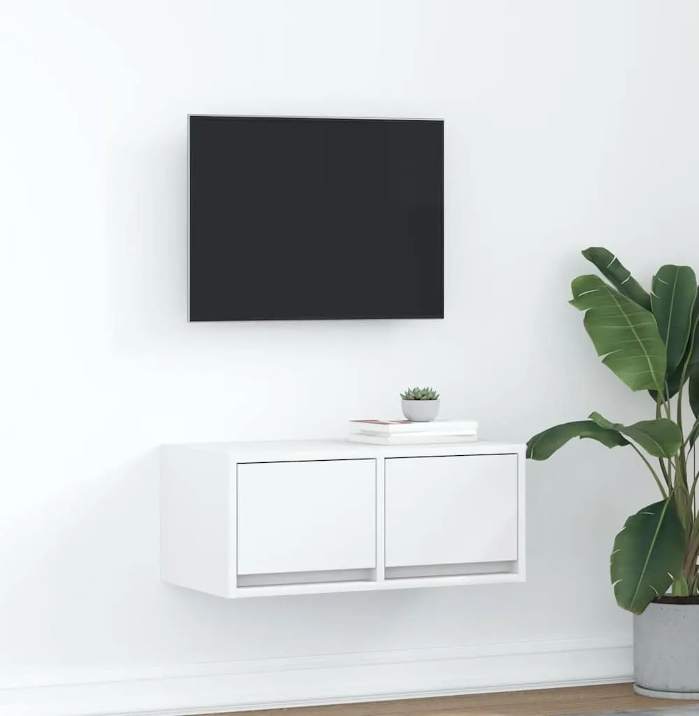 Maison Exclusive Mobile TV Bianco 60x31 cm - Legno Multistrato Robusto