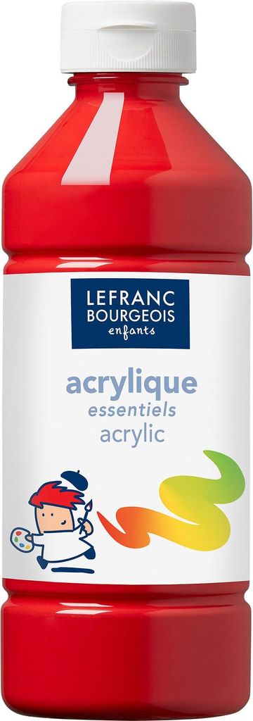 Acrylfarbe Liquid-Acrylic von ColArt Primärrot 500 ml Produktbild 