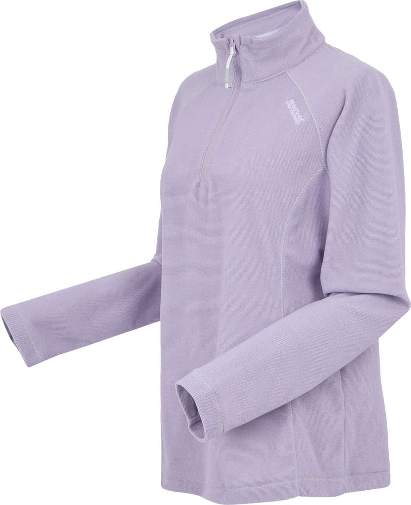 Regatta Great Outdoors Damen Fleece-Top Montes mit 1/4-Reißverschluss RG1953 (36 DE) (Mittelgrau/Asche)