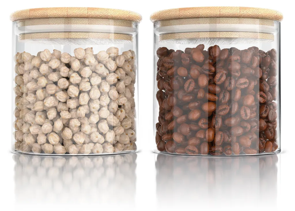 Barattoli Arendo 0,75L: Organizza la tua Cucina con Stile Ecologico