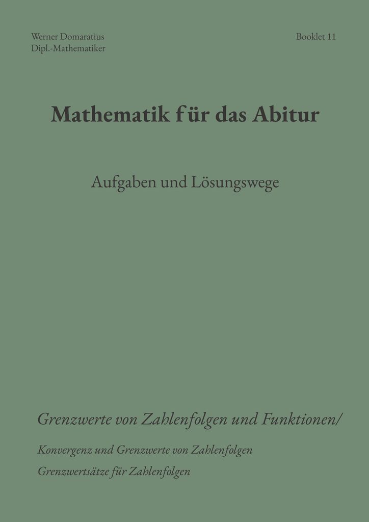 Mathematik für das Abitur