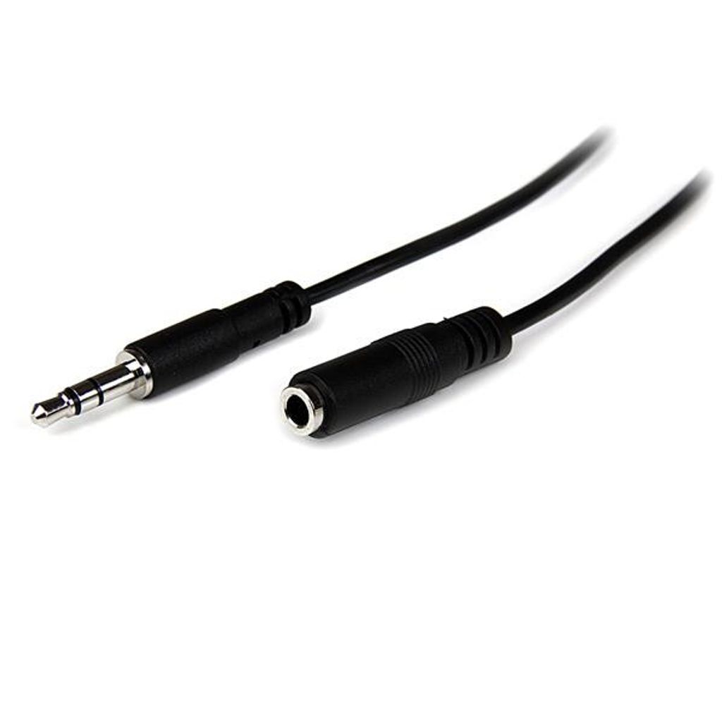 StarTech.com Slim 3,5mm Klinken Stereo Verlängerungskabel