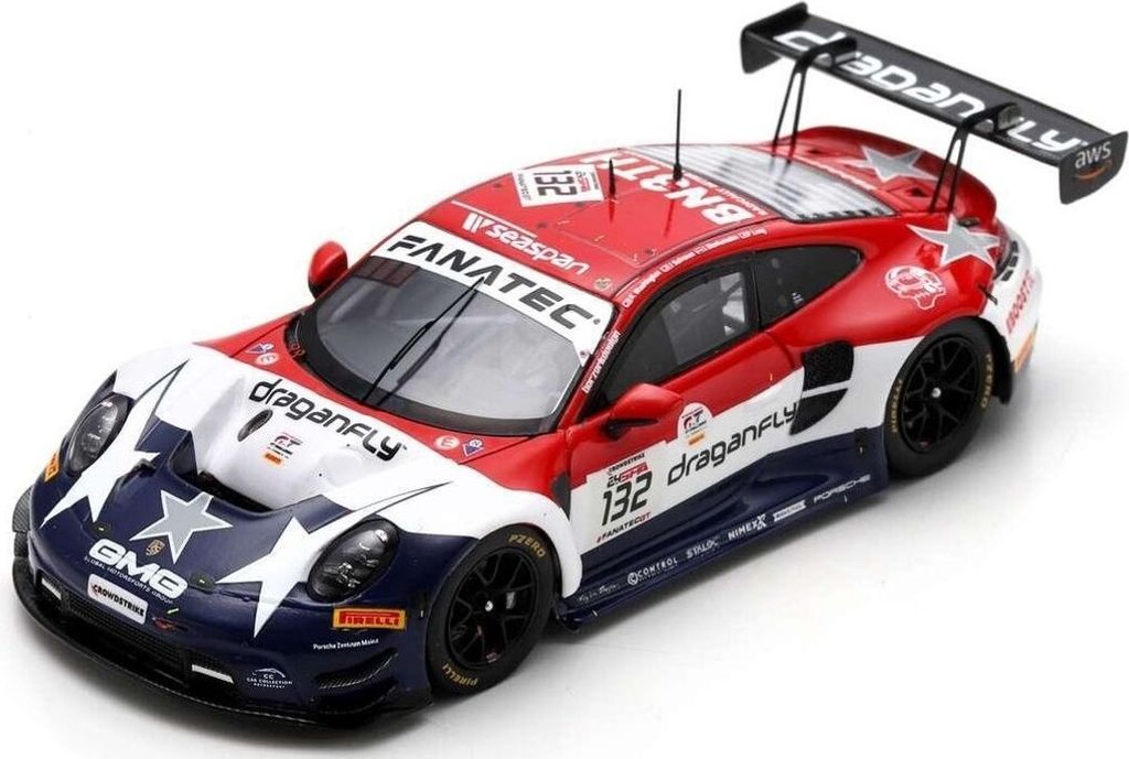 PORSCHE 911 GT3 R (992) #132 GMG Racing by Car Collection Motorsport 24h SPA 2023 K.Wadhington / J.Sofronas / P.Long / J.Bleekemolen - Limitiert au...