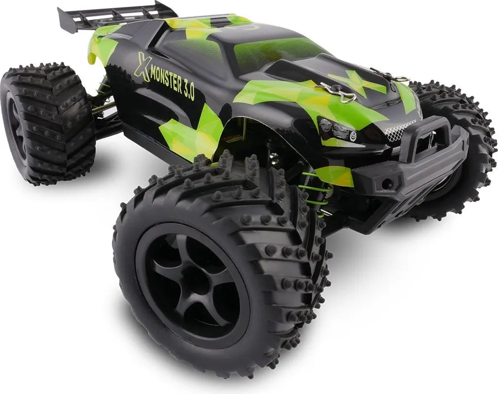Voiture RC pour Enfant et Adulte - X-Monster Truck Rapide 4WD 1:18