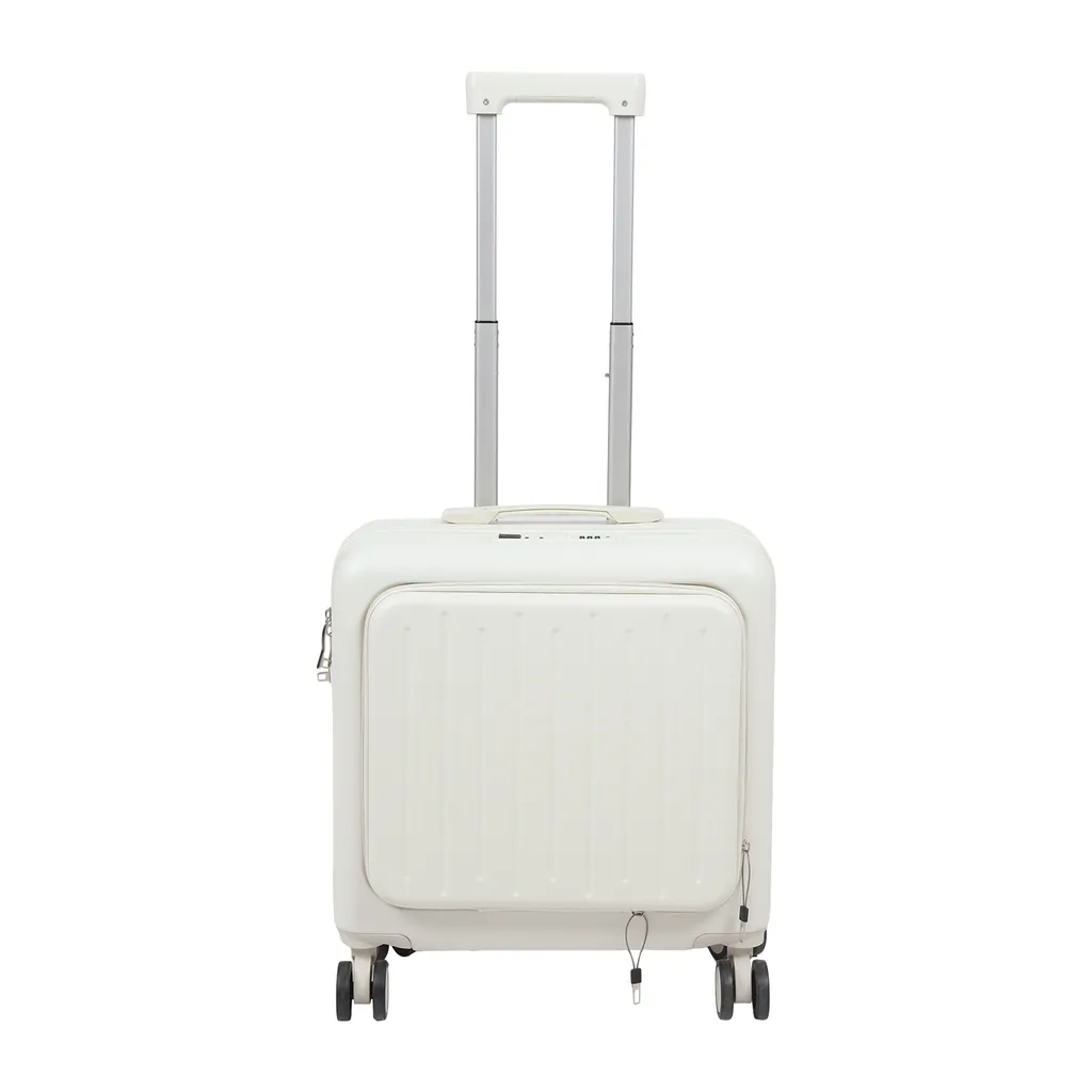 Valise 18 pouces avec accès frontal pour passer la sécurité sans stress