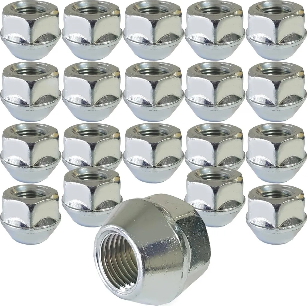 Kit 20 Écrous M12x1,25 pour Changement de Jantes Opel et Suzuki SW19