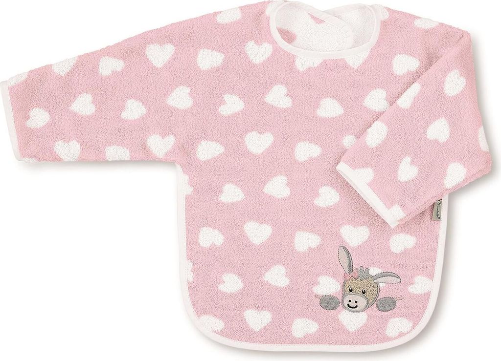 Sterntaler Emmi Girl, Lätzchen mit Ärmeln, Pink, Weiblich, Produktbild 
