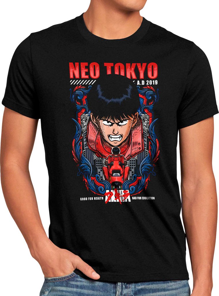 style3 Testuo ad2019 Herren T-Shirt anime manga cosplay japan neo-tokyo