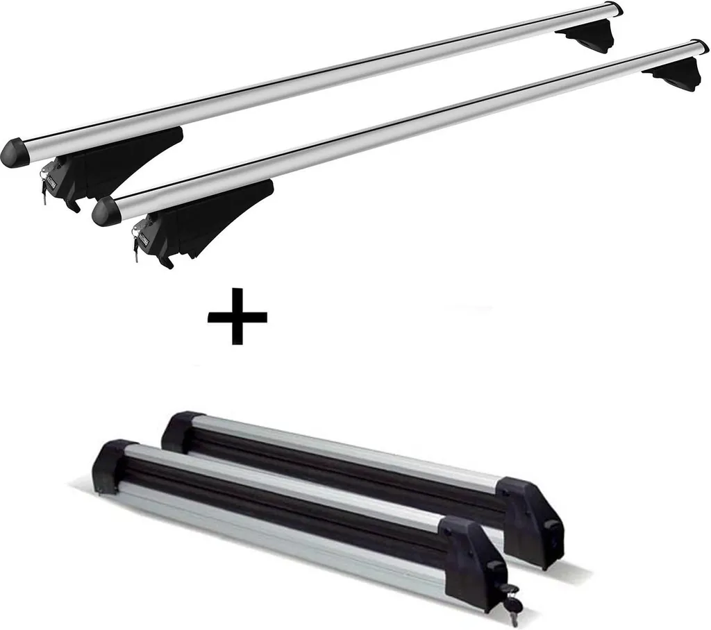 Galerie de Toit et Porte-Skis Coulissant pour Audi A3 8VA Sportback 13+