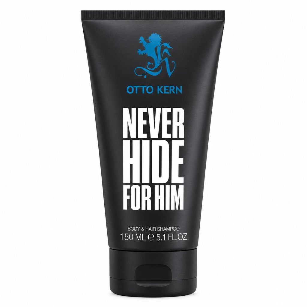 Otto Kern Never Hide for Him Body & Hair Shampoo Duschgel Produktbild  KI-generiertes Bild