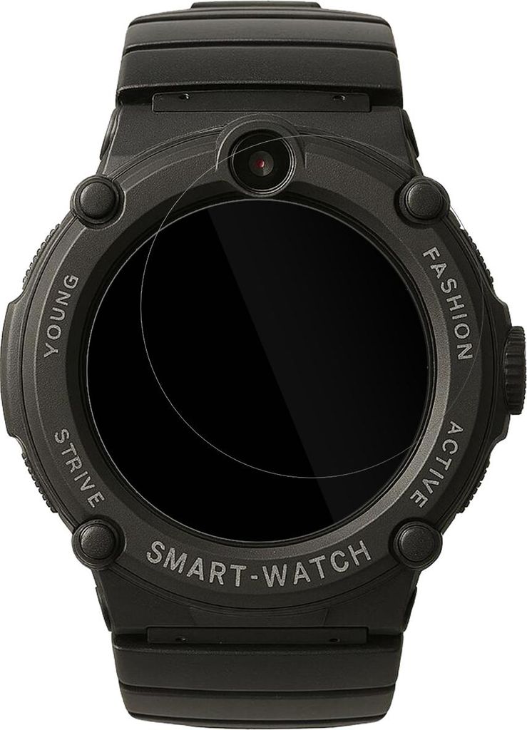 6x Schutzfolie für Watchmark GPS Watch Kids klar Displayschutzfolie Folie Display Schutz dipos