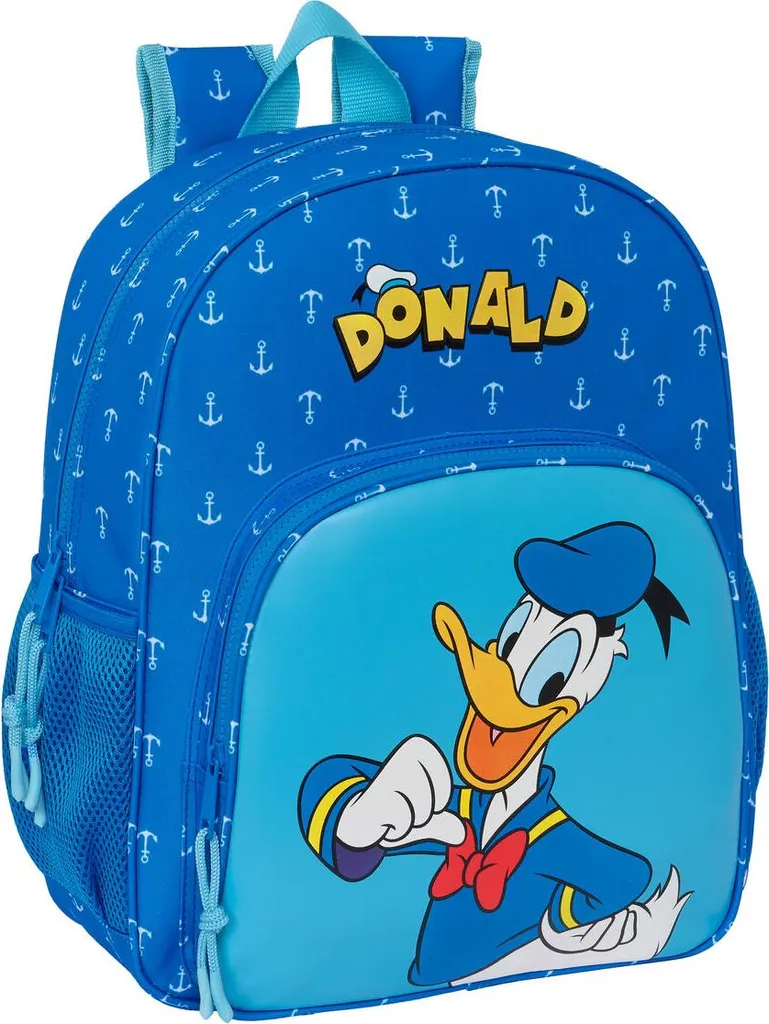Sac à dos enfant bleu 15 litres - Design léger et ergonomique Safta