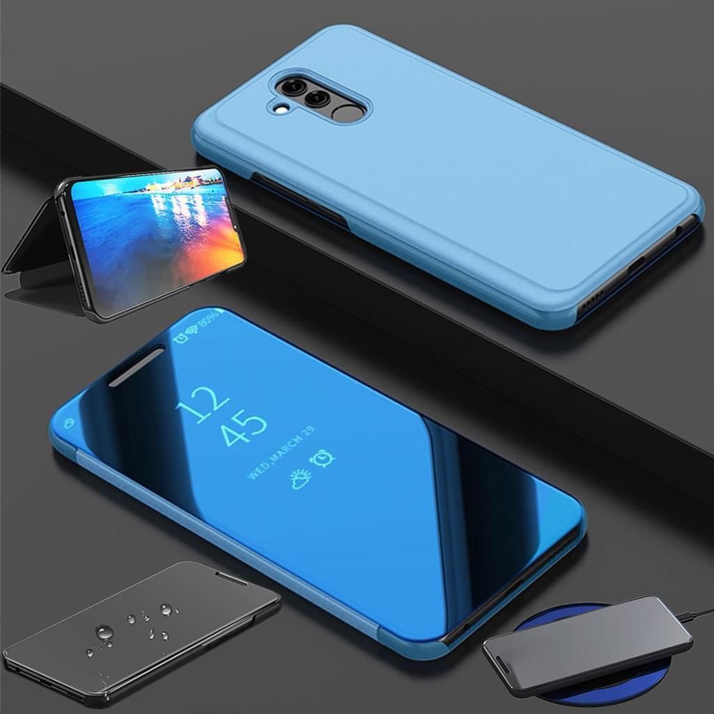Handy Hülle für Huawei P20 Lite Clear View Hülle Klapp Flip Produktbild 3