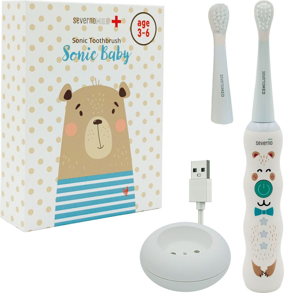 Szczoteczka soniczna elektryczna do zębów dla dzieci 3-6 Zdjęcie produktu 