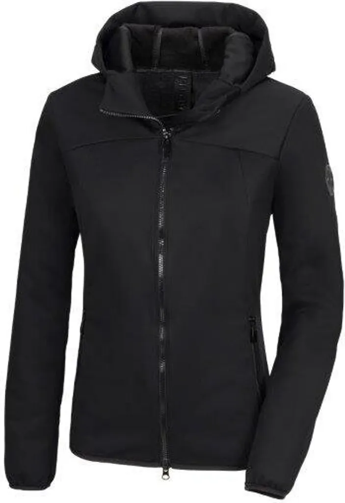 Veste Équitation Femme Pikeur Softshell Athleisure pour l'Hiver Caviar