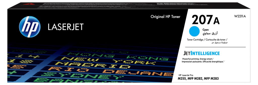 Toner HP 207A / W2211A Cyan Image du produit 