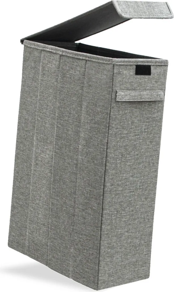 Collecteur de linge étroit 50L - Étagère à linge niche pour salle de bain