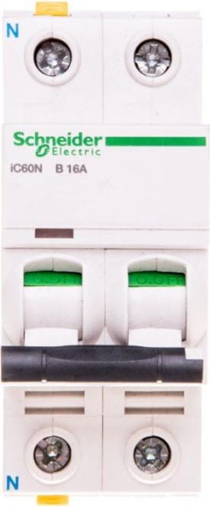 Leitungsschutzschalter 1P+NB 16A 6kA AC iC60N-B16-1N A9F03616