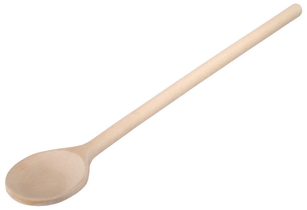 Kochlöffel, runde Form aus Holz 35 cm Produktbild 