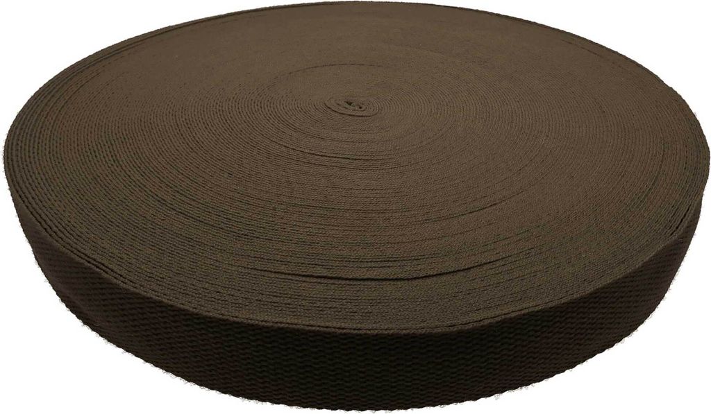 PolyBaumwolle Gurtband 45m x 38mm Tragband Taschenband Rucksackgurt