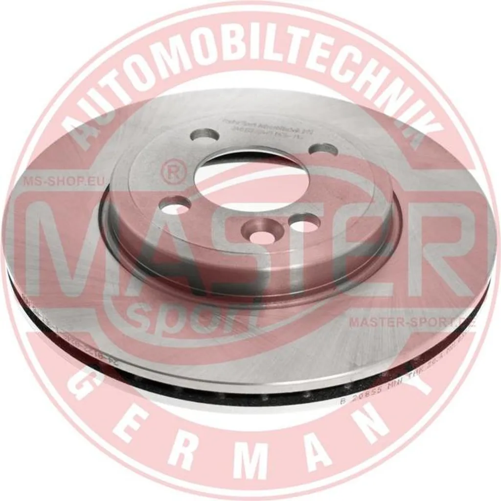 Disque de frein Master-Sport 24012202481-PCS-MS pour Mini et Clubman