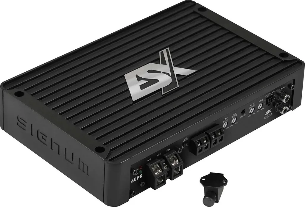Ampli de Puissance Mono ESX SIGNUM SE1500.1 pour Subwoofer de Voiture
