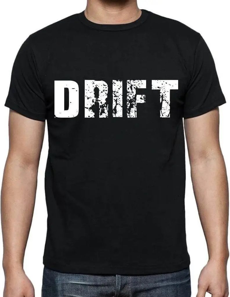 Herren Grafik T-Shirt Drift Öko-Verantwortlich Vintage Jahrgang Kurzarm Lustige Druck Geburtstag Geschenk Mann