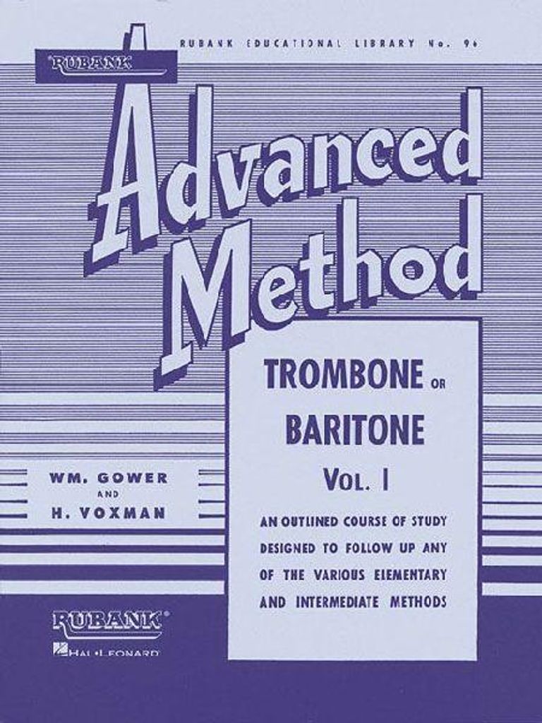 Rubank Advanced Method Trombone or Baritone Songbook Produktbild 