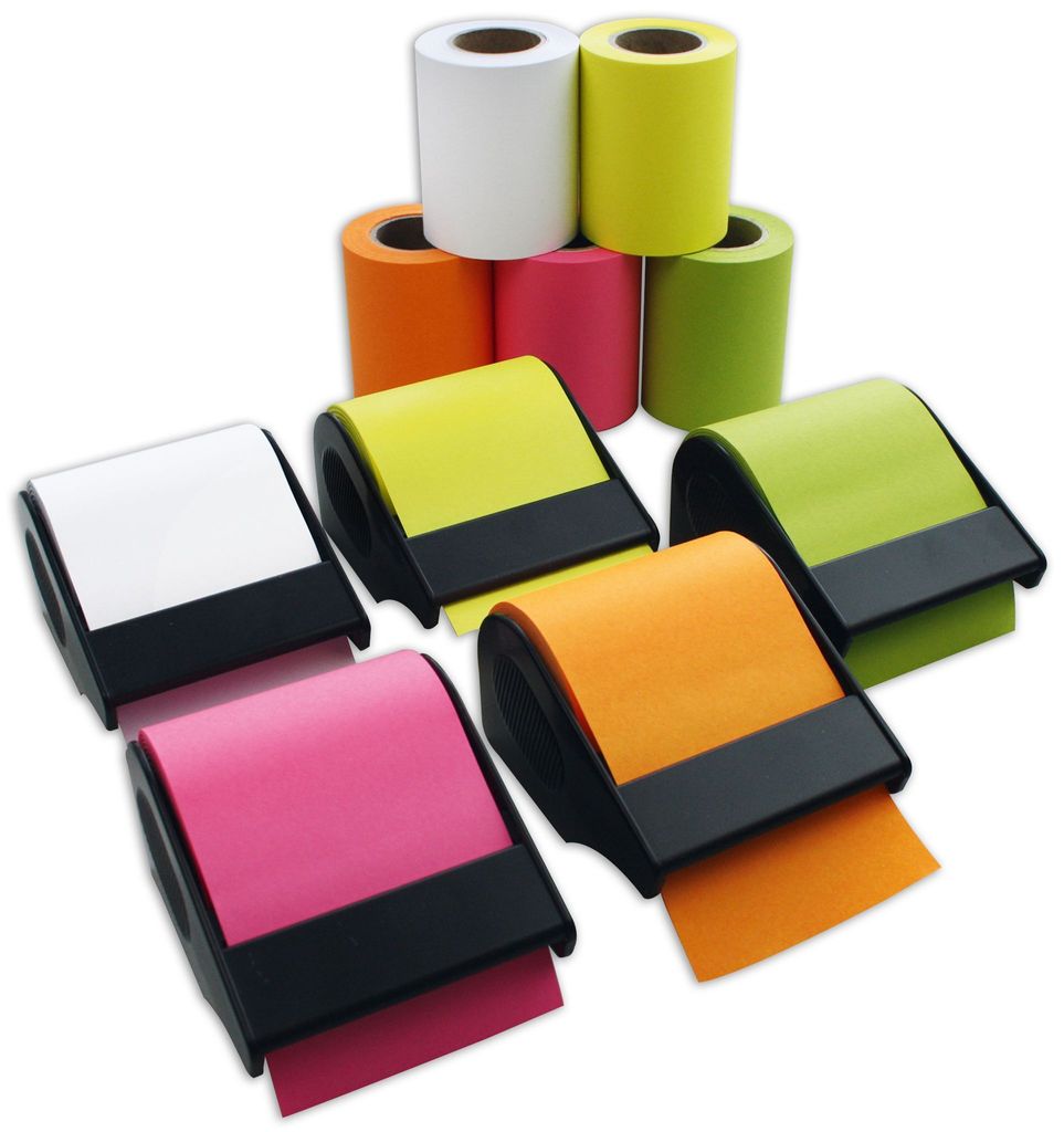 RNK Haftnotiz Rollen Sortierung 60mm x 10m brillant 15St