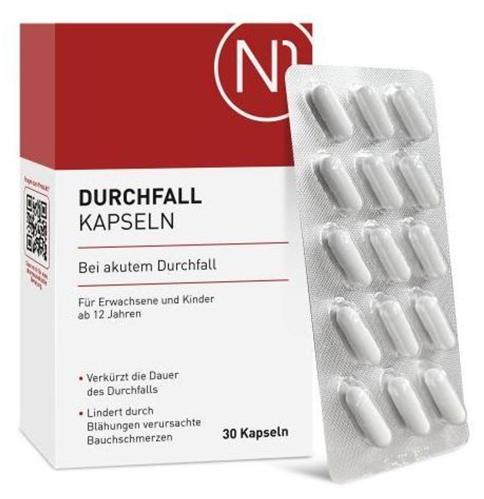 N1 DURCHFALL KAPSELN, 30 St KAP