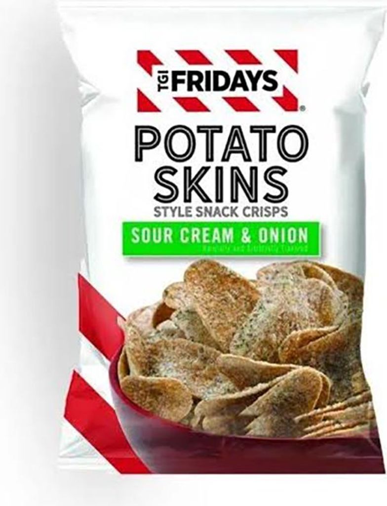 TGI Fridays Potato Skins Sour Cream & Onion 85,1g Produktbild 