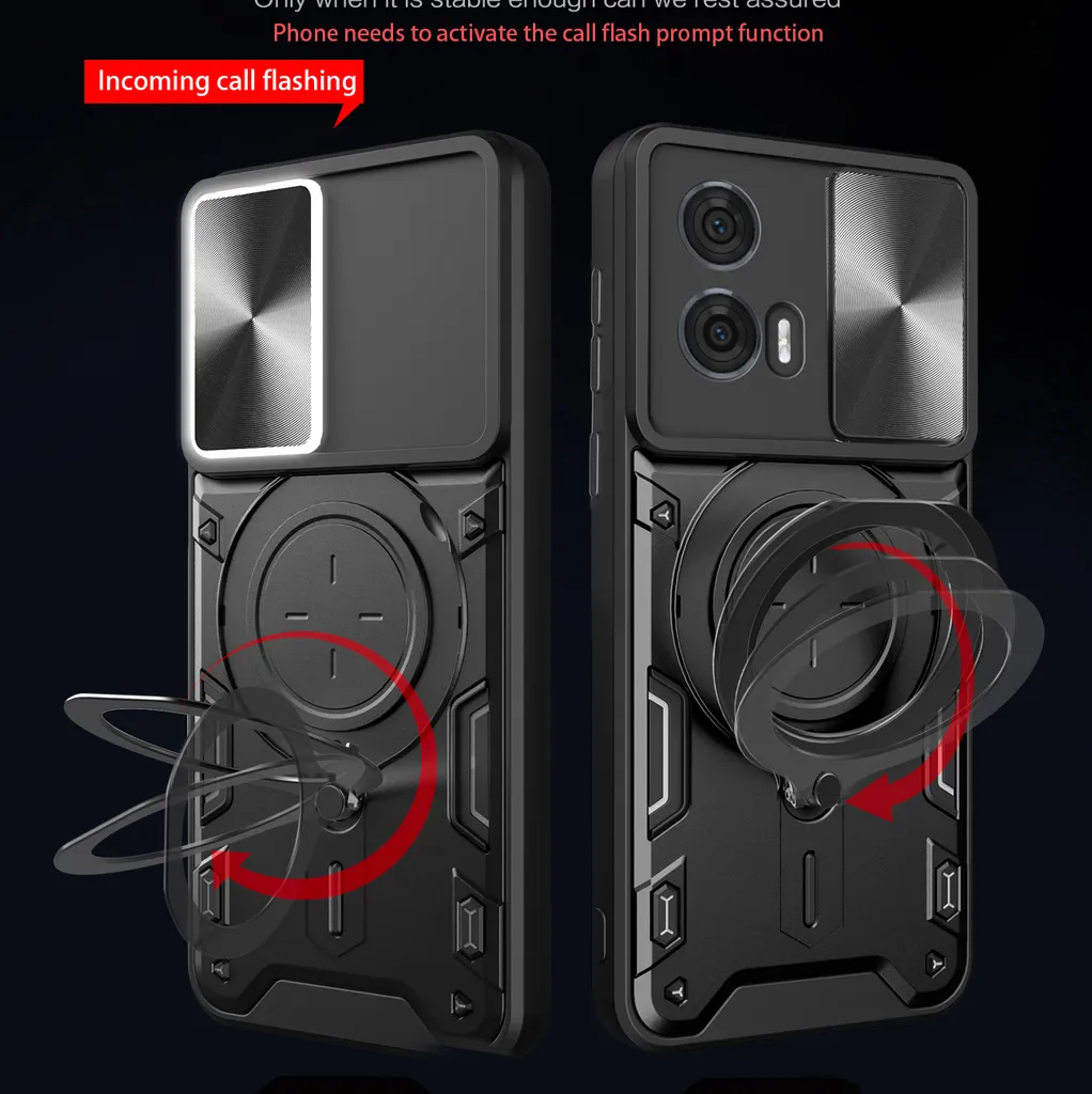 Custodia Viola Motorola Edge 50 Fusion: Sicurezza e Stile Glamour - 6