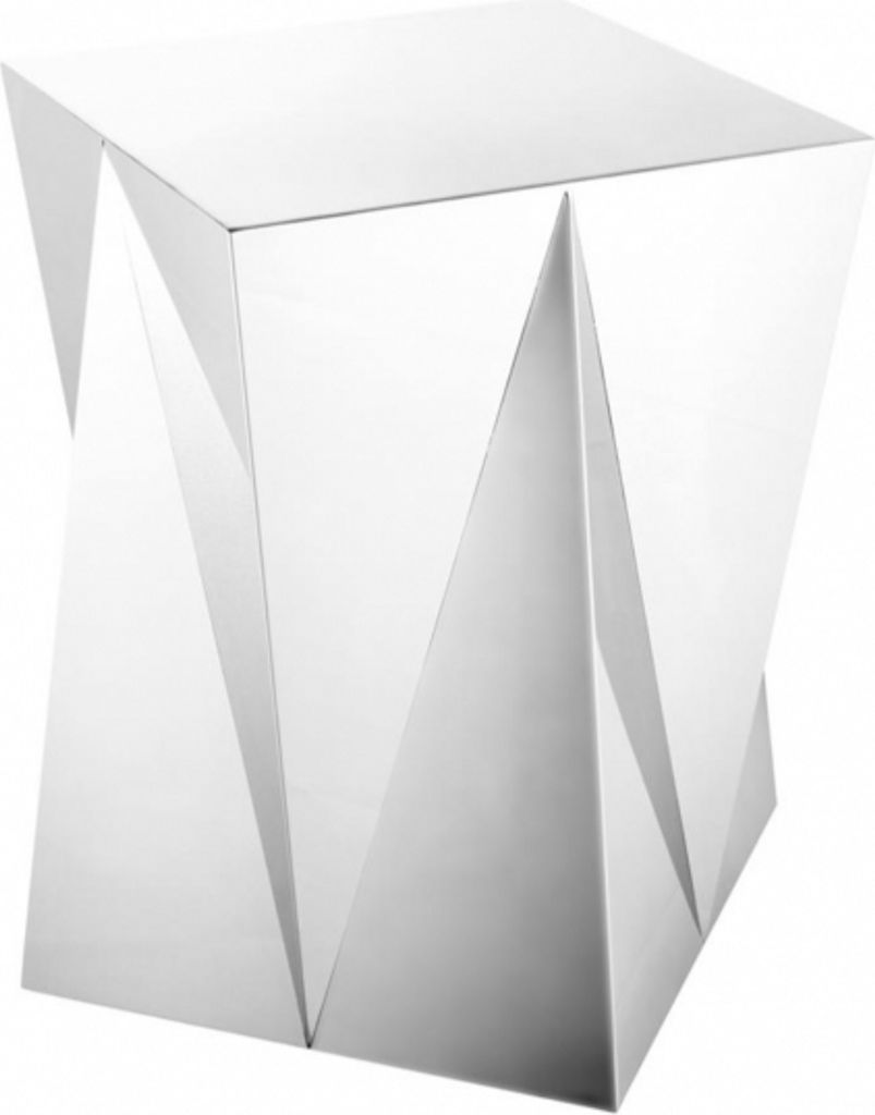 Casa Padrino Luxus Art Deco Designer Beistelltisch 44 x 44 x H. 45 cm - Hotel Tisch Möbel
