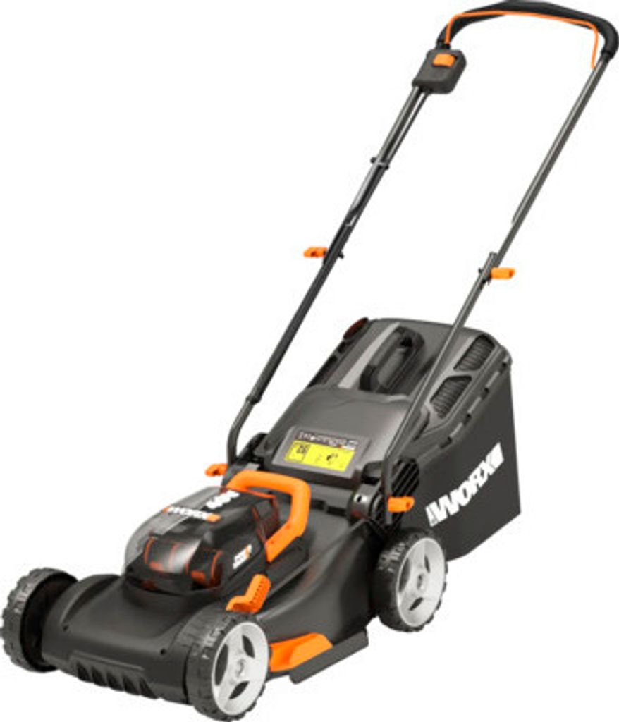Kosačka WORX WG743E WG743 (40 cm, 2 x 20 V/4,0 Ah batérie, Obrázok produktu 