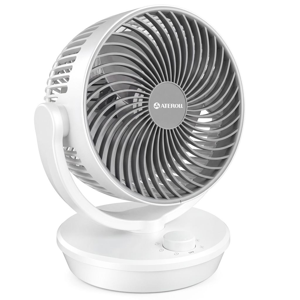 Tischventilator, leiser Ventilator mit 100° Oszillation & Produktbild 