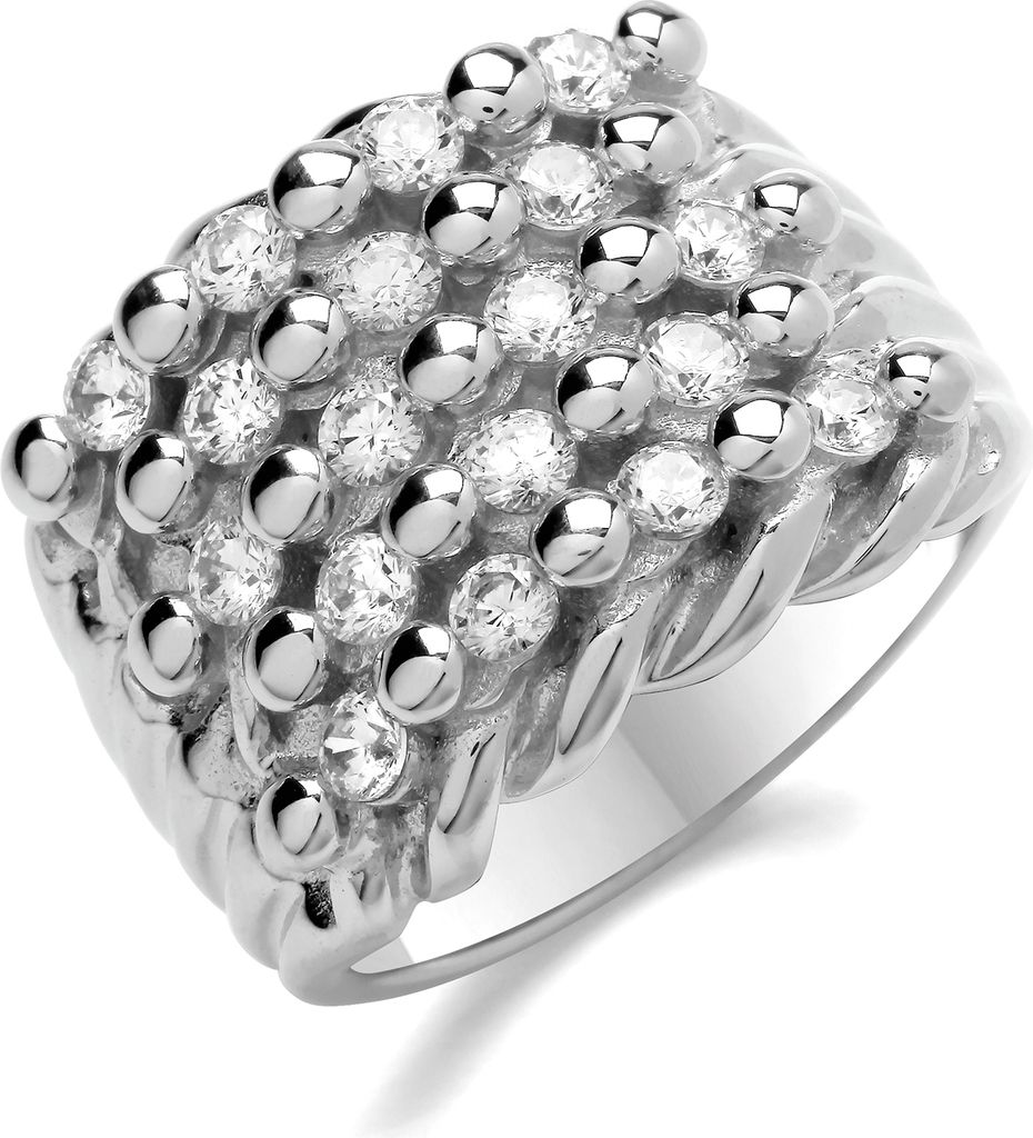 Edler 925 Sterling Silber Herren/Damen - Ring, 63 (20.1); Produktbild 