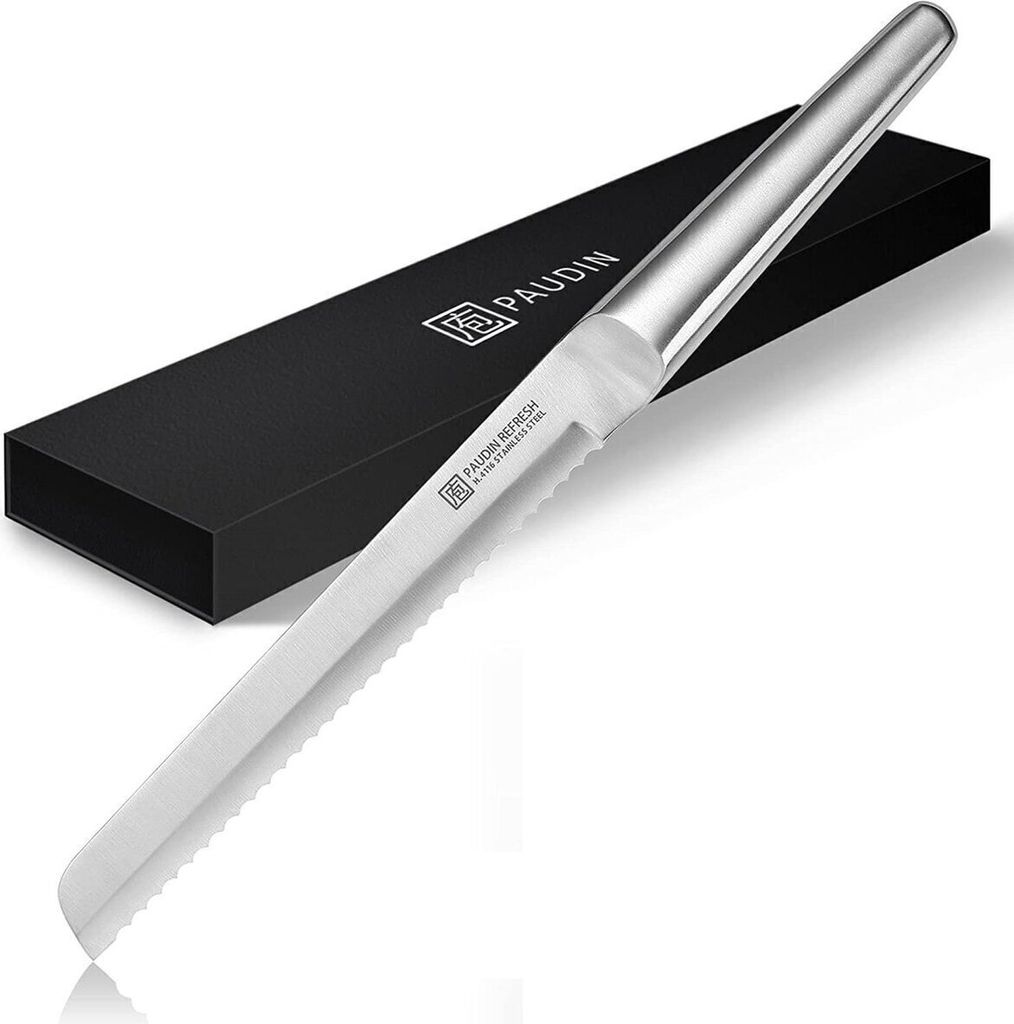 PAUDIN R2 Brotmesser 20 cm – Profi Edelstahl Messer – Produktbild 