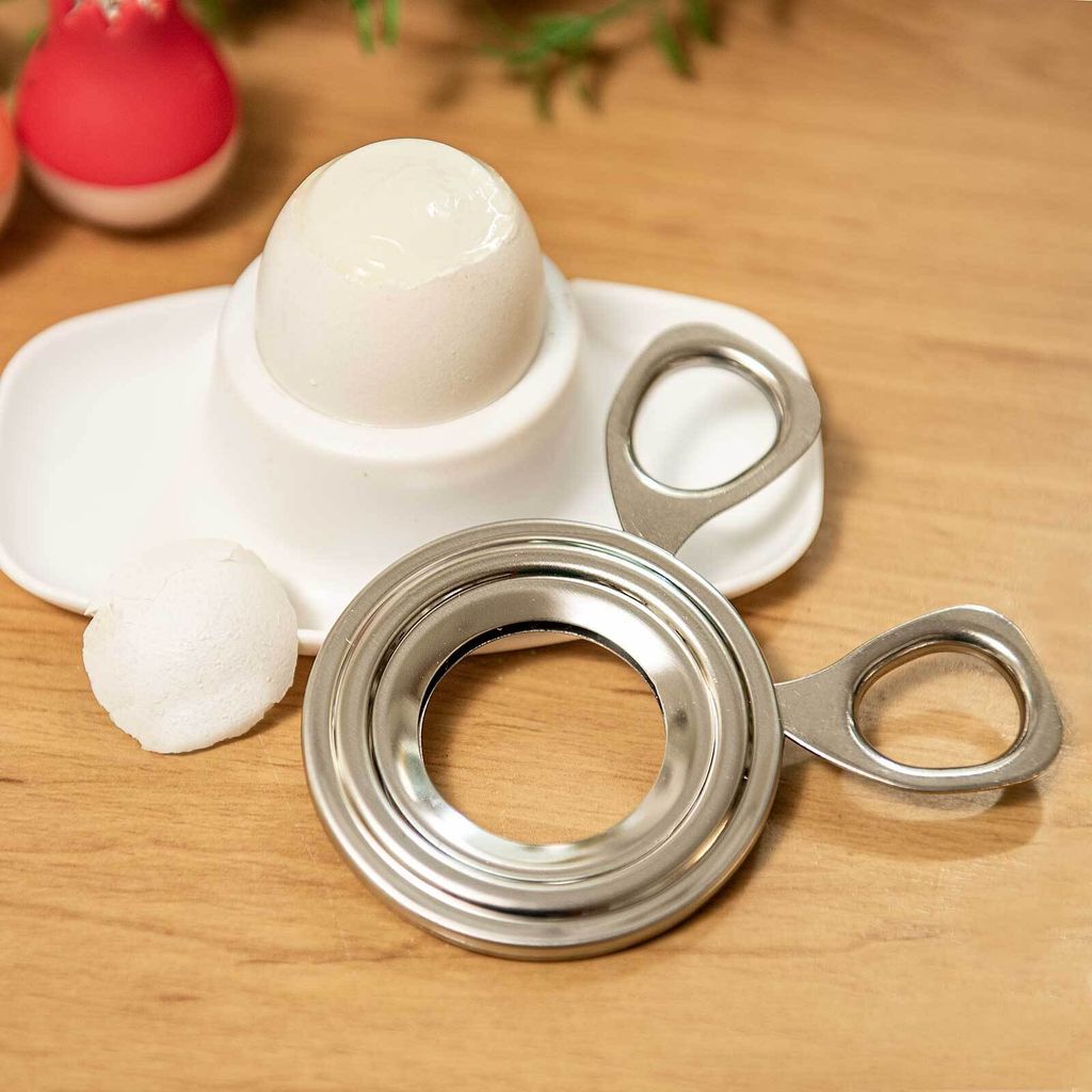SIDCO Eierköpfer Edelstahl Eier Öffner Eierschneider Produktbild 4