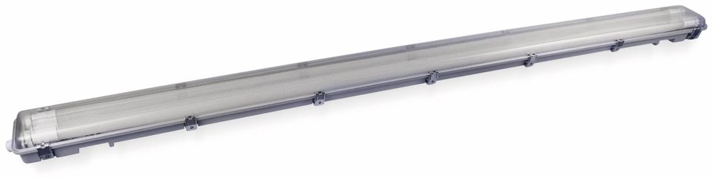 BLULAXA LED-Feuchtraum-Wannenleuchte, HumiLED vari, 2x 24W, 4000K, 4400lm, 1585 mm