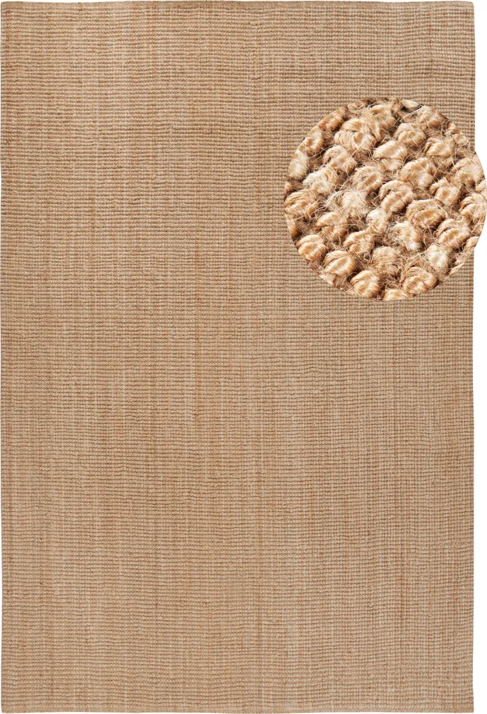 Tapis en jute Villeroy & Boch 1791 Rosalie Naturel Doré - Chic & Bio