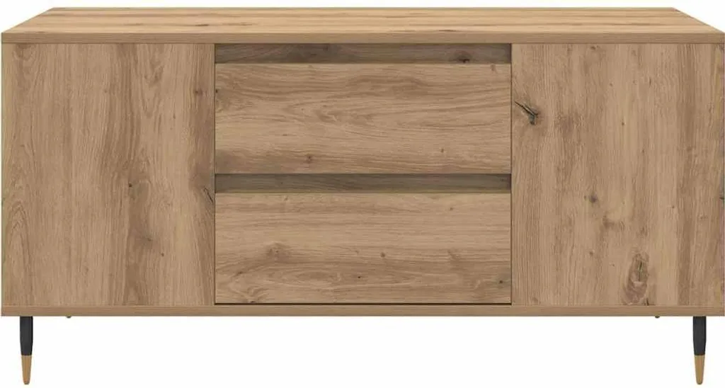 SYFAX™ Tavolino da salotto Rovere artigianale 102 x 44,5 x 50 cm - 6