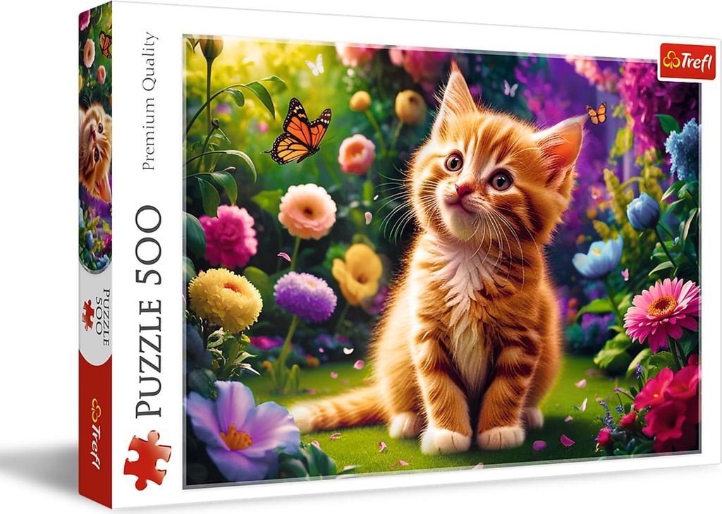 Trefl Puzzle Uroczy kotek 500 elementów (37525) Obrázok produktu 