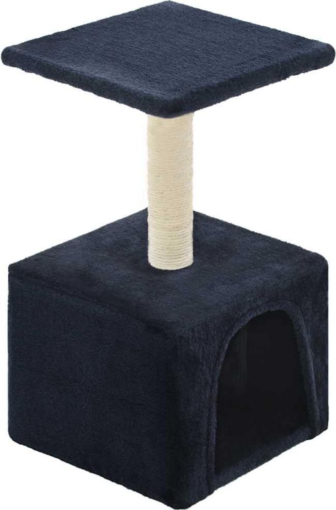vidaXL Katzen-Kratzbaum Sisal 55 cm Dunkelblau Produktbild 