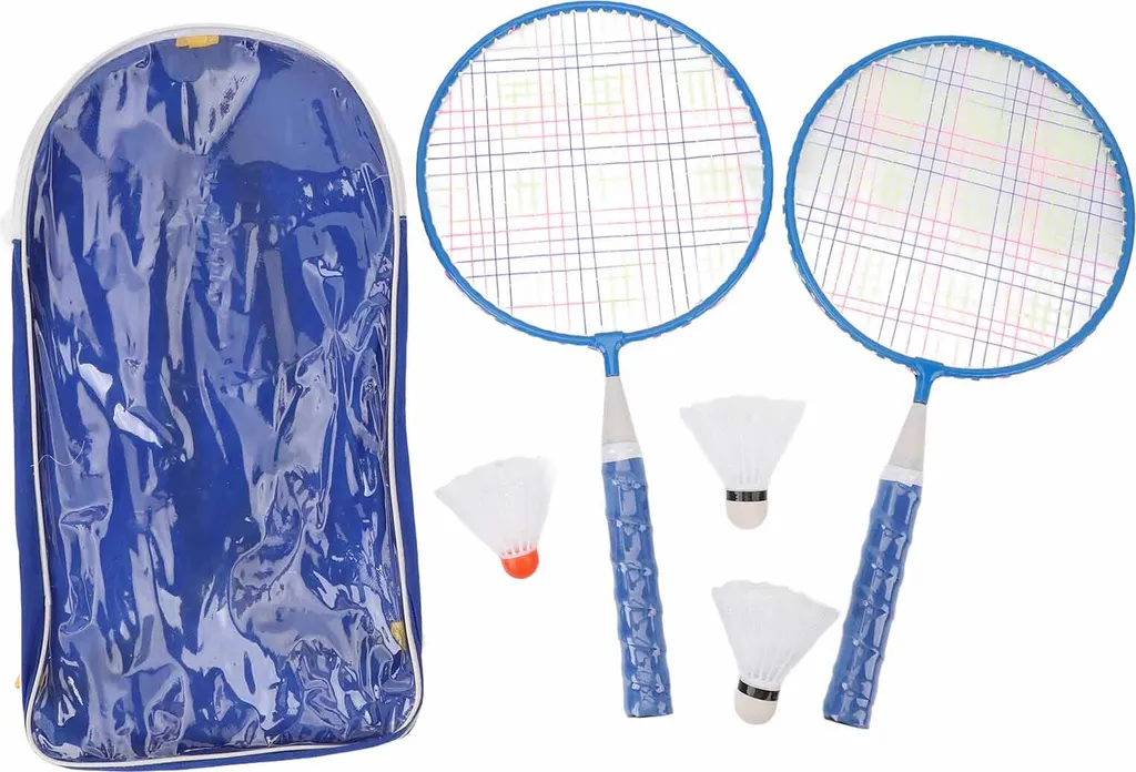 Set Badminton Junior pour Jouer en Extérieur en Famille ou dans le Jardin