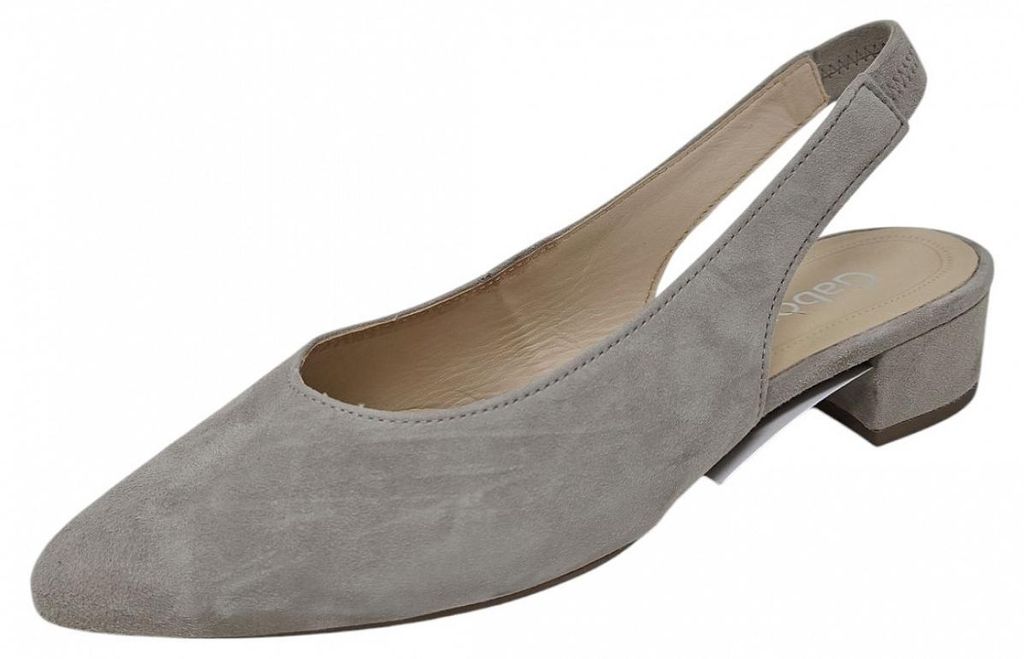 Gabor 61.520 dámske topánky - Sling Pumps grey Elegant NEW Obrázok produktu 