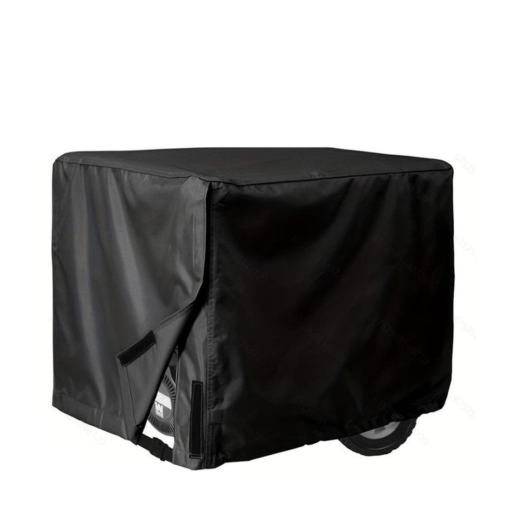 Schutzhülle Generator 66x51x51cm 210D Oxford Gewebe wasserabweisend staubdicht Klettverschluss für Outdoor Geräte Schutz