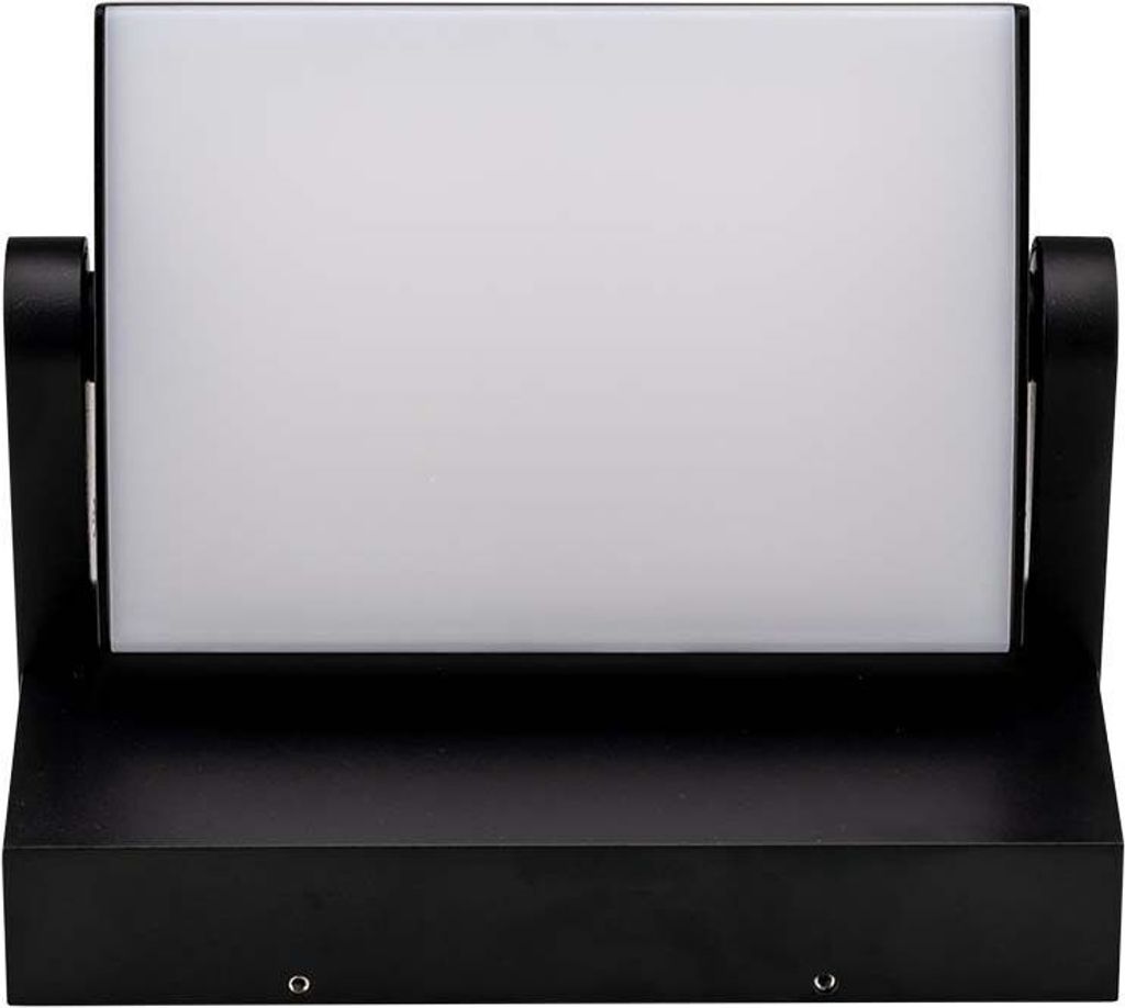 LED Solution Černé fasádní LED svítidlo náklopné 17W IP65 Obrázek produktu 3
